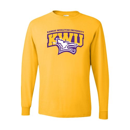 Picture of Dri-Power Long Sleeve T-Shirt - Island Yellow
