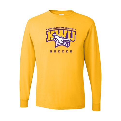 Picture of Dri-Power Long Sleeve T-Shirt - Island Yellow