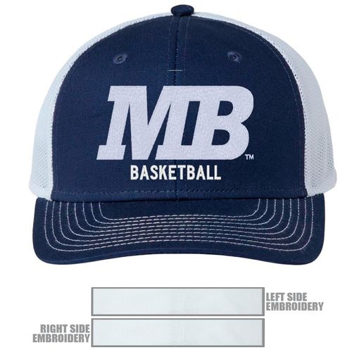 Picture of The Game Everyday Trucker Cap - Navy/ White