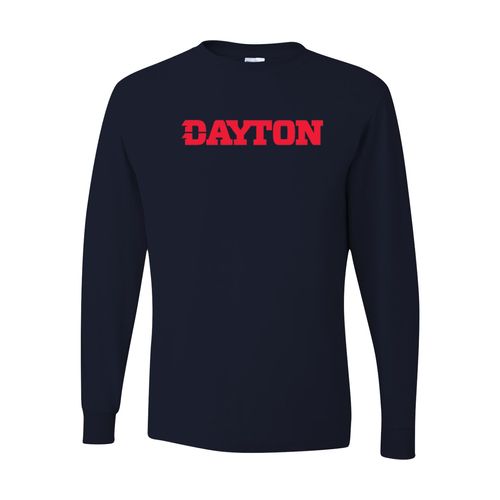 Picture of Youth Dri-Power Long Sleeve T-Shirt - Navy