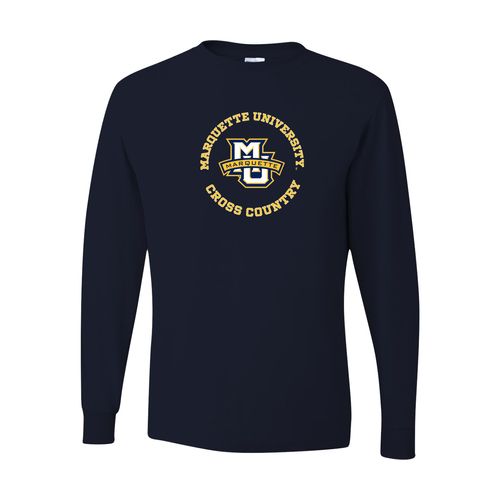 Picture of Dri-Power Long Sleeve T-Shirt - Navy