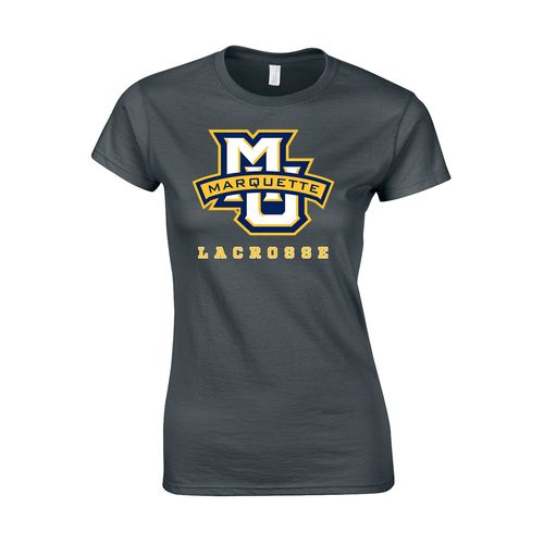 Picture of Women's Semi-Fitted Classic T-Shirt  - charcoal