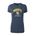Picture of Women's Fitted Triblend T-Shirt - grey heather