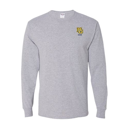 Picture of Dri-Power Long Sleeve T-Shirt - Athletic Heather