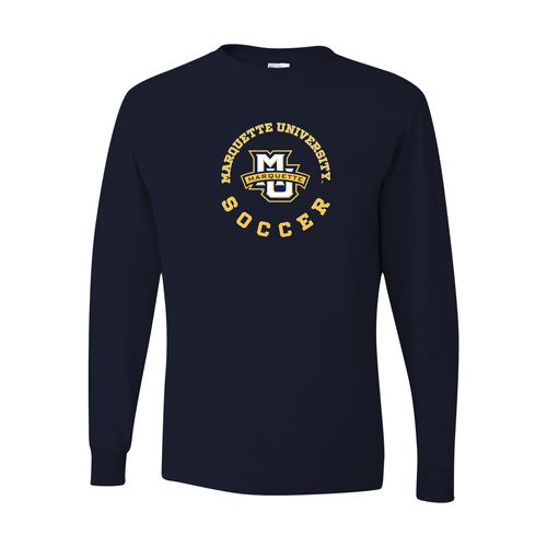 Picture of Dri-Power Long Sleeve T-Shirt - Navy