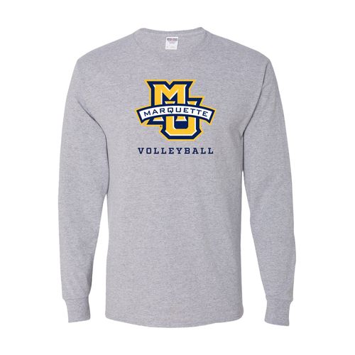 Picture of Dri-Power Long Sleeve T-Shirt - Athletic Heather