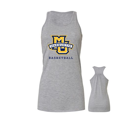 Picture of Women's Flowy Racerback Tank - Athletic Heather