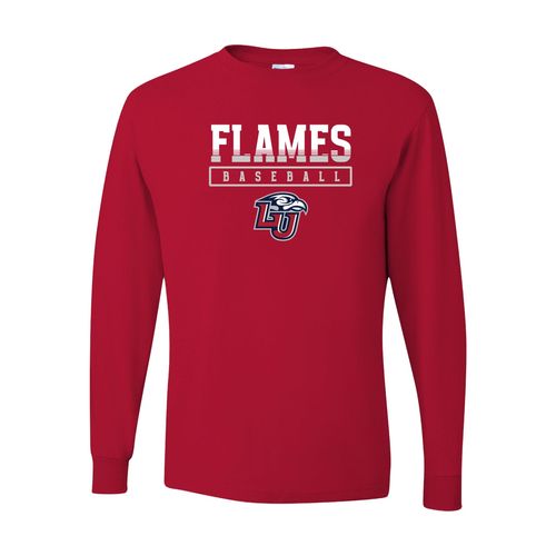 Picture of Dri-Power Long Sleeve T-Shirt - True Red