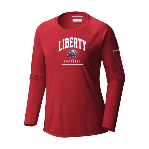 Picture of Women's Tidal Tee Long Sleeve Shirt - Intense Red