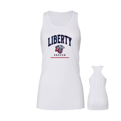 Picture of Women's Flowy Racerback Tank - white