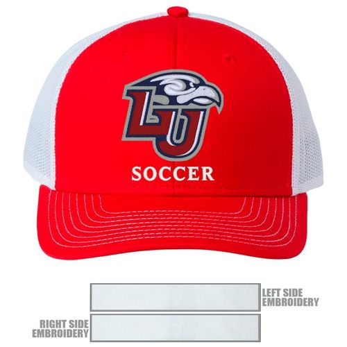 Picture of The Game Everyday Trucker Cap - red/ white