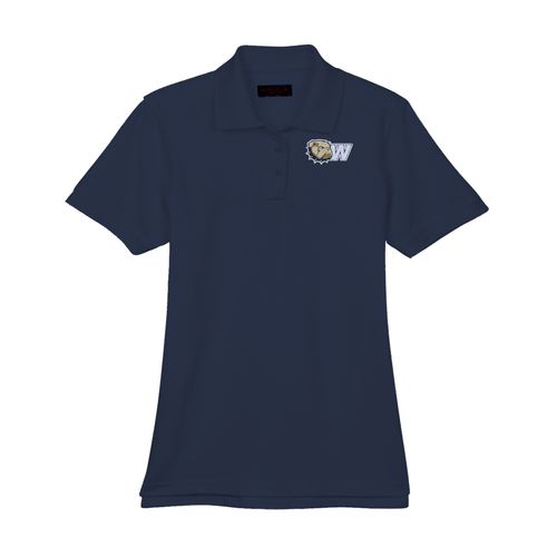 Picture of Women's Cotton Pique Polo - Navy