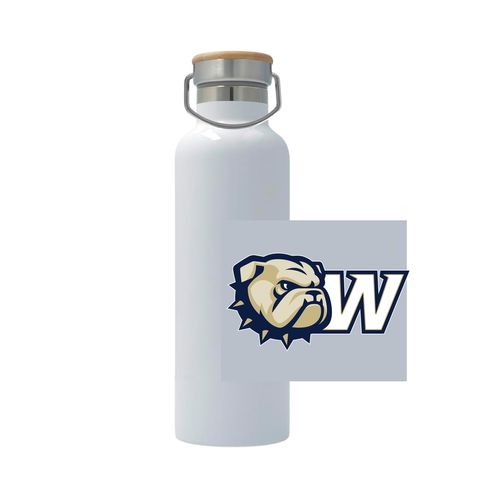 Picture of 25oz Stainless Steel Thermos - white