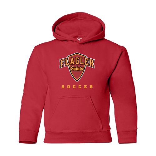 Picture of Heavy Blend Youth Hooded Sweatshirt - red