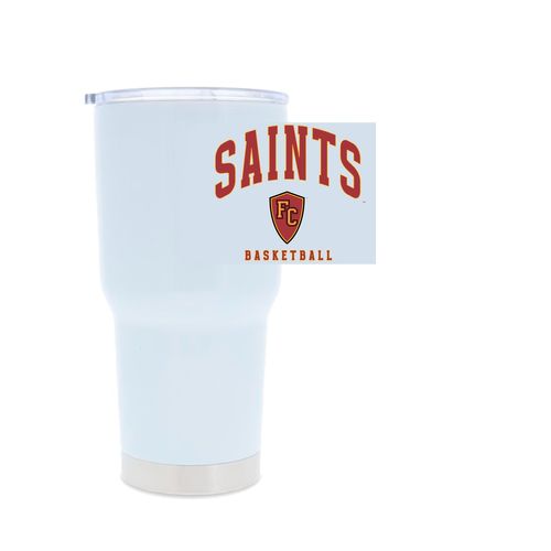 Picture of 30oz Stainless Steel Tumbler - white