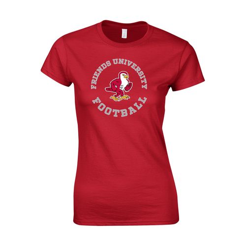 Picture of Women's Semi-Fitted Classic T-Shirt  - Red