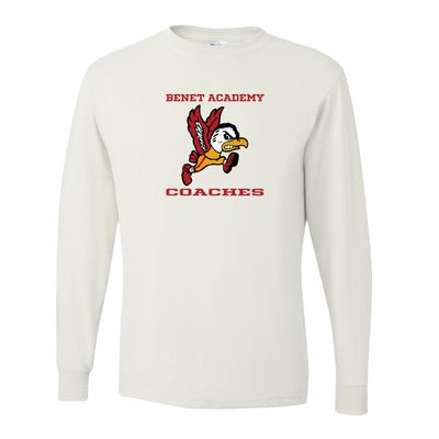 Picture of Youth Dri-Power Long Sleeve T-Shirt - White