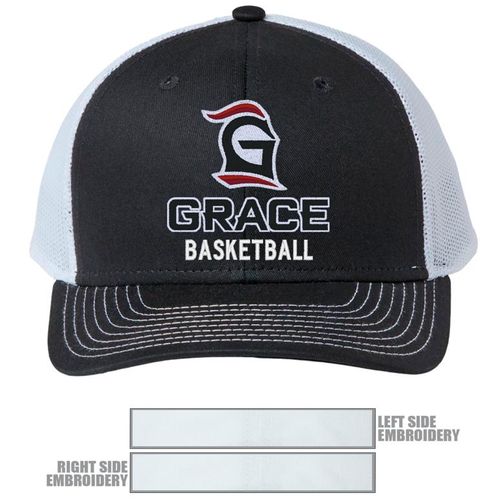 Picture of The Game Everyday Trucker Cap - Black/ White
