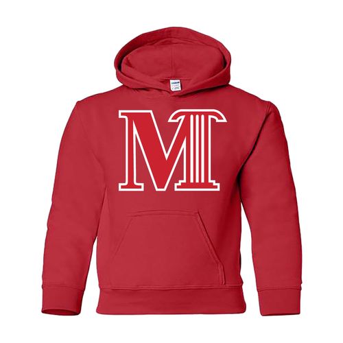 Picture of Heavy Blend Youth Hooded Sweatshirt - Red