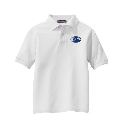 Picture of Youth Classic Polo - White