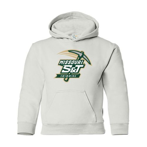 Picture of Heavy Blend Youth Hooded Sweatshirt - white