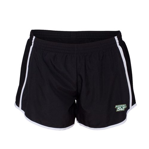 Picture of Augusta Ladies Pulse Shorts - black white
