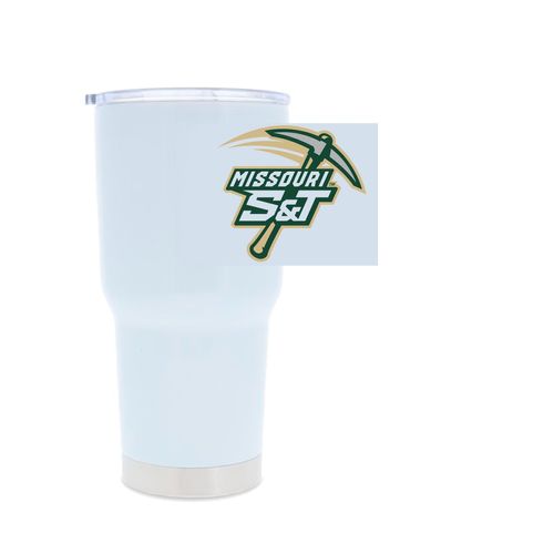 Picture of 30oz Stainless Steel Tumbler - white