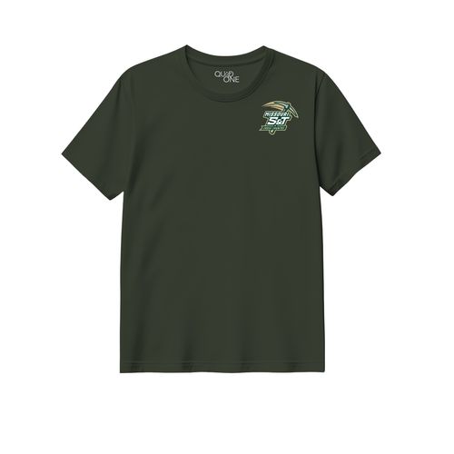 Picture of Womens Semi-Fitted Classic Tee - Dark Green