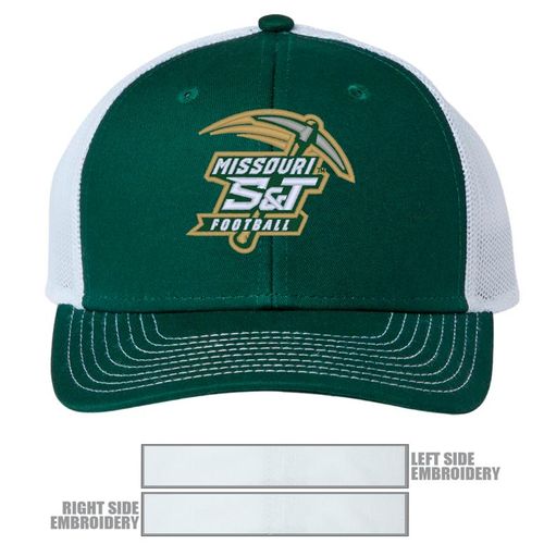 Picture of The Game Everyday Trucker Cap - dark green/ white