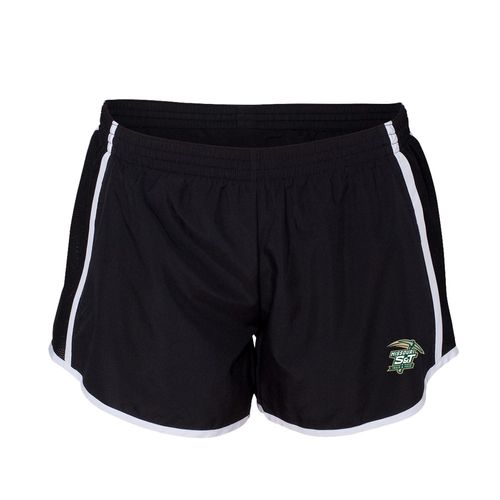 Picture of Augusta Ladies Pulse Shorts - black white