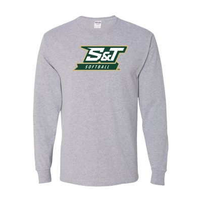 Picture of Dri-Power Long Sleeve T-Shirt - Athletic Heather