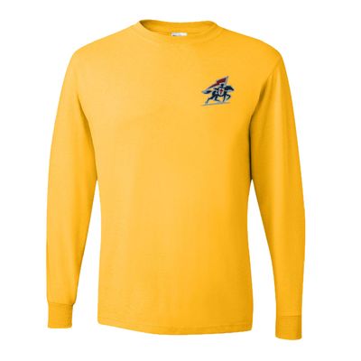 Picture of Dri-Power Long Sleeve T-Shirt - Island Yellow