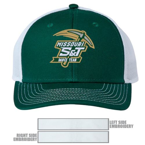 Picture of The Game Everyday Trucker Cap - dark green/ white