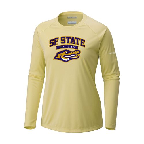 Picture of Women's Tidal Tee Long Sleeve Shirt - sweet corn