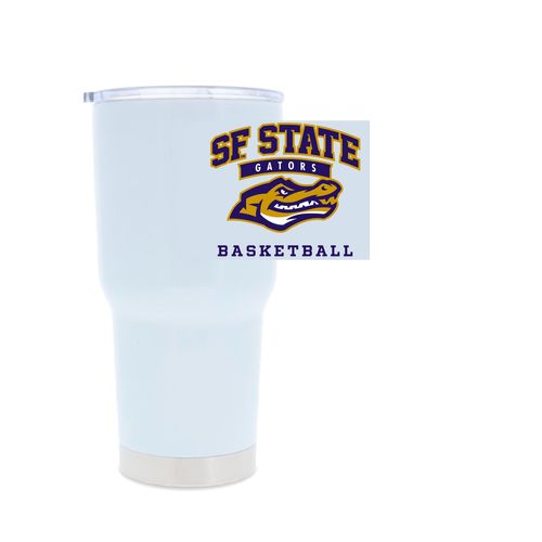 Picture of 30oz Stainless Steel Tumbler - white