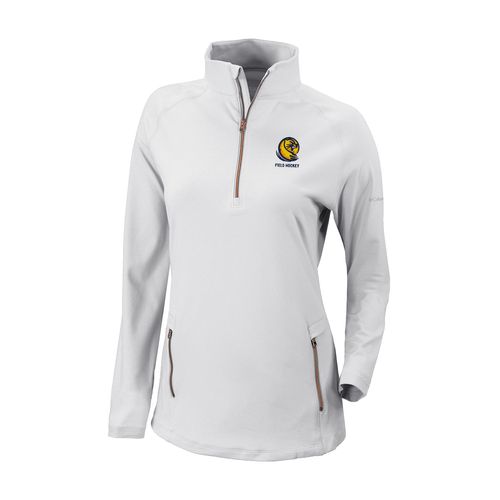 Picture of Women's Omni-Wick Outward Nine 1/4 Zip - white