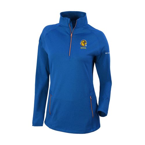 Picture of Women's Omni-Wick Outward Nine 1/4 Zip - sapphire