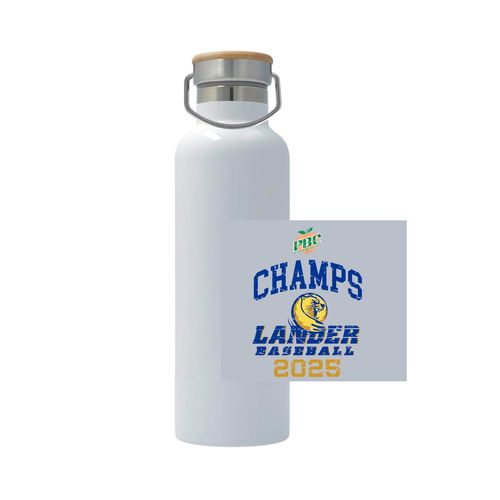 Picture of 25oz Stainless Steel Thermos - white