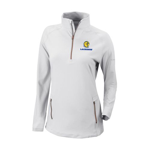 Picture of Women's Omni-Wick Outward Nine 1/4 Zip - white