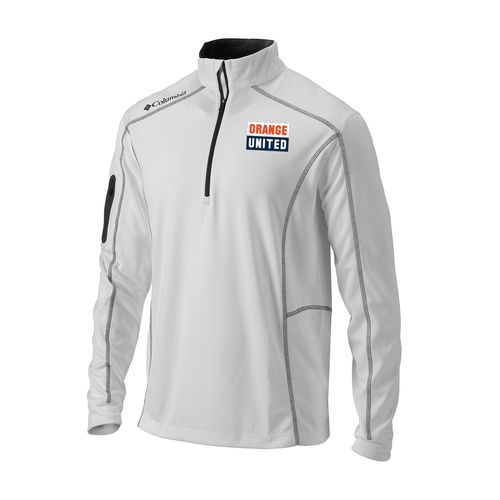 Picture of Men's Omni-Wick Shotgun 1/4 Zip - white