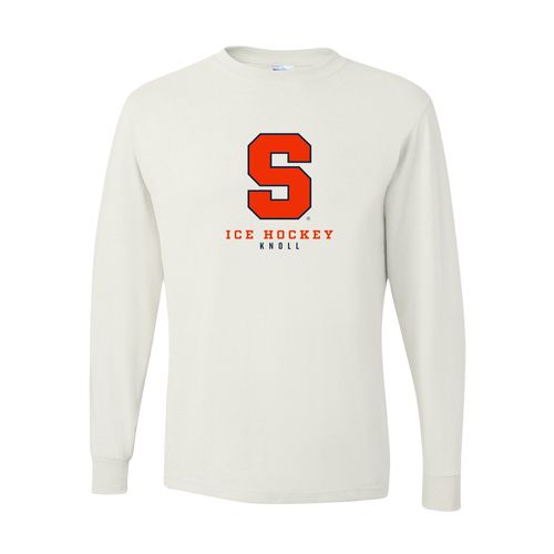 Picture of Youth Dri-Power Long Sleeve T-Shirt - White