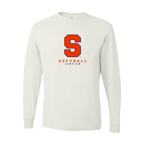 Picture of Youth Dri-Power Long Sleeve T-Shirt - White