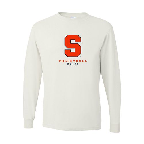 Picture of Youth Dri-Power Long Sleeve T-Shirt - White