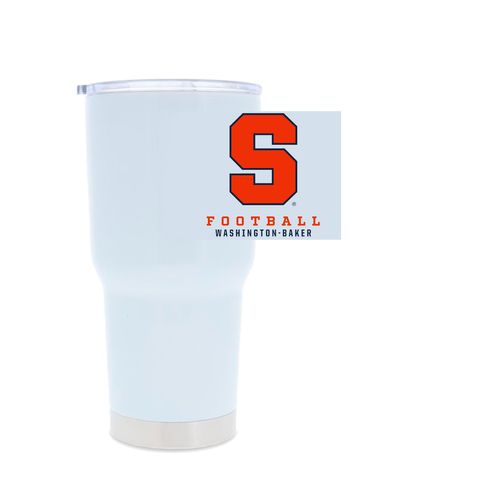 Picture of 30oz Stainless Steel Tumbler - white