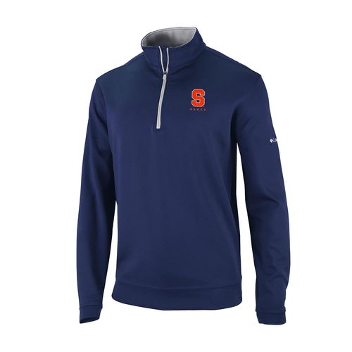 Picture of Men's Omni-Wick Wickham Hills 1/4 Zip - collegiate navy