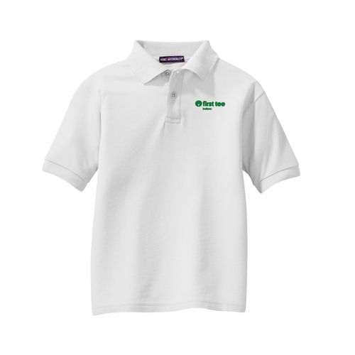 Picture of Youth Classic Polo - white