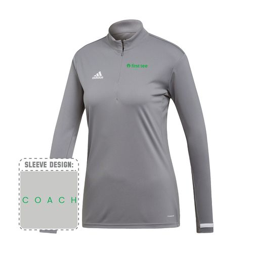 Picture of Women's Team19 1/4 Zip Long Sleeve - grey five
