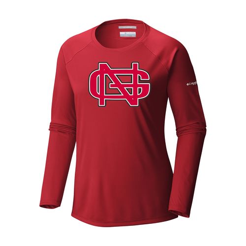 Picture of Women's Tidal Tee Long Sleeve Shirt - Intense Red