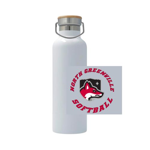 Picture of 25oz Stainless Steel Thermos - white