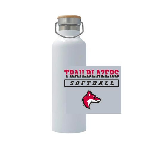Picture of 25oz Stainless Steel Thermos - white